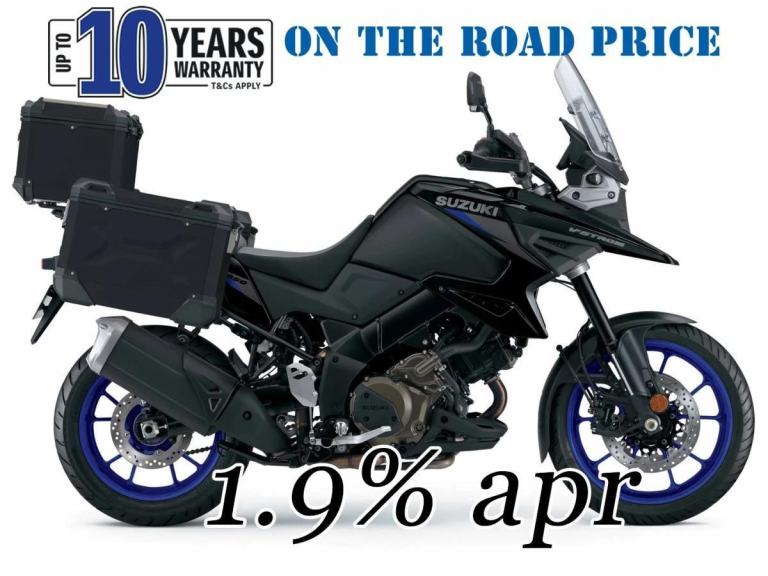 2026 Suzuki DL1050 V-Strom Tour, vstorm, 3 box luggage, save 2746, 1.9% APR