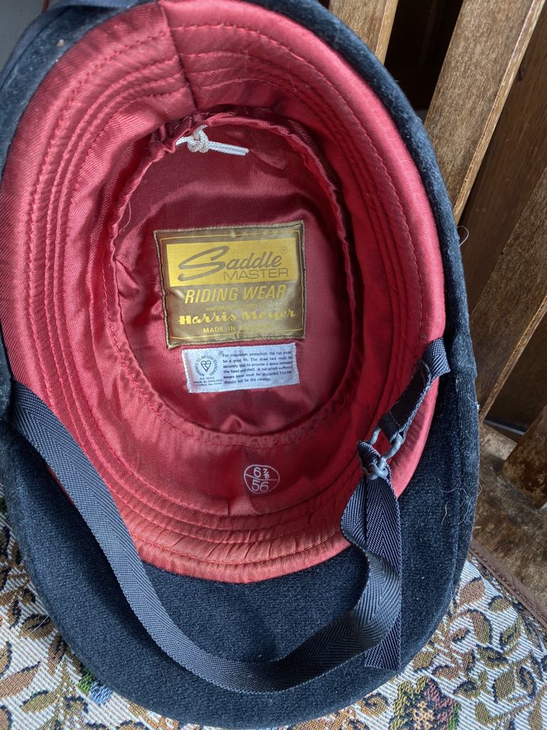 Vintage Horse Riding Hat 1980s