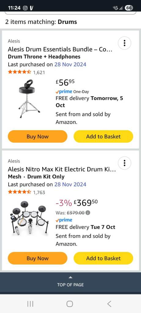 Eletric drums 