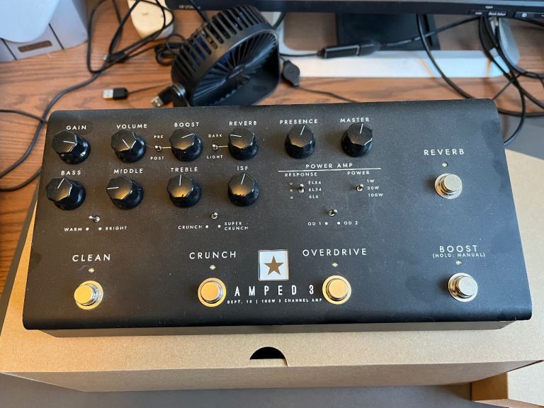 Blackstar Amped 3 guitar amp pedal - Power Input Broken