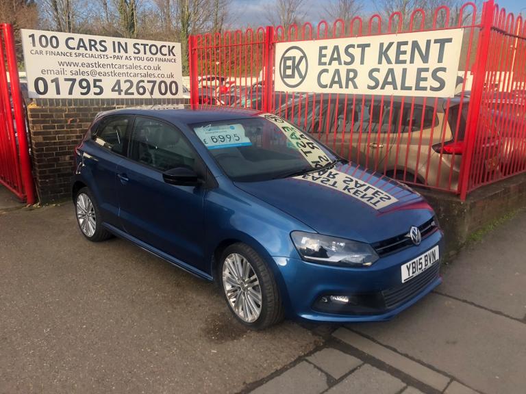 2015 Volkswagen Polo 1.4 TSI ACT BlueGT 3dr Petrol