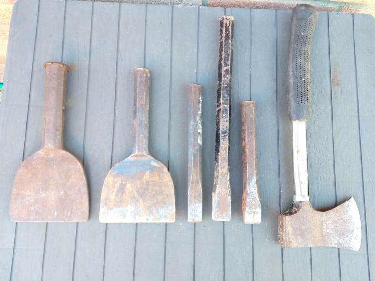 image for COLD CHISELS, NEW UNUSED HAMMER DRILL SDS DRILL BIT 12 x 260mm BUNDLE. Basingstokee