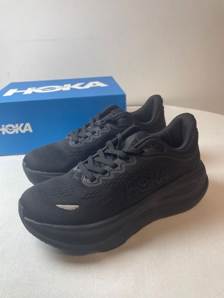 Hoka Running Shoes - Black, Brand New