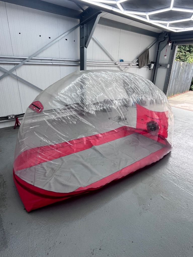 Carcoon bubble for motorbike 
