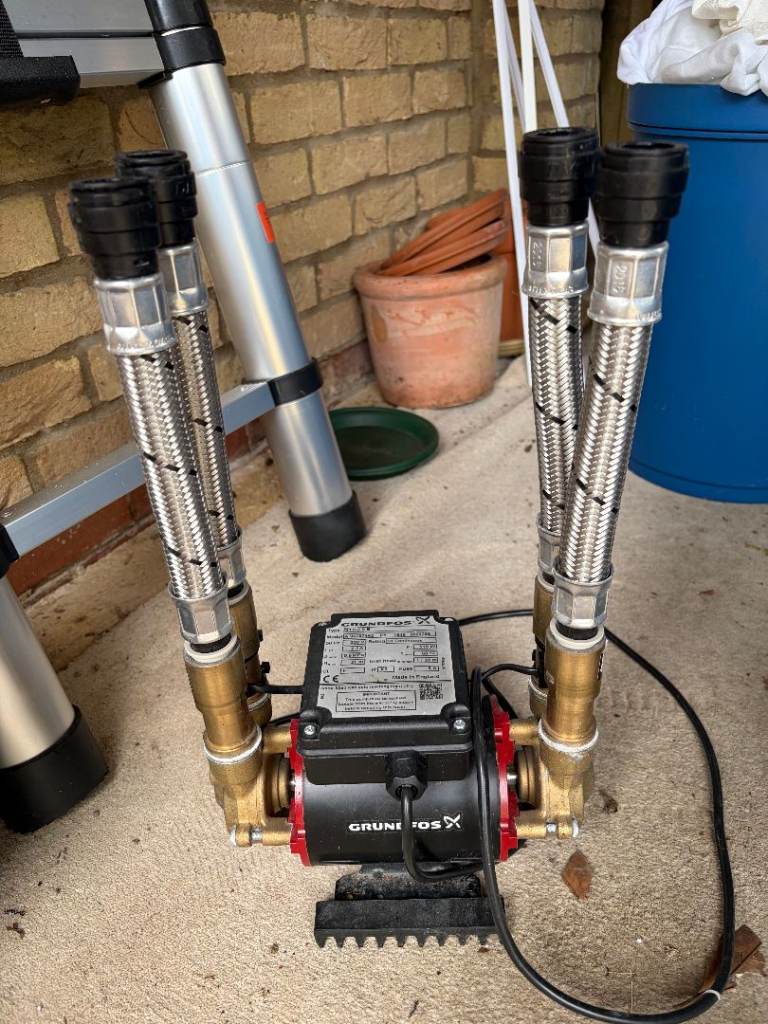Grundfos and Showermate water pumps 