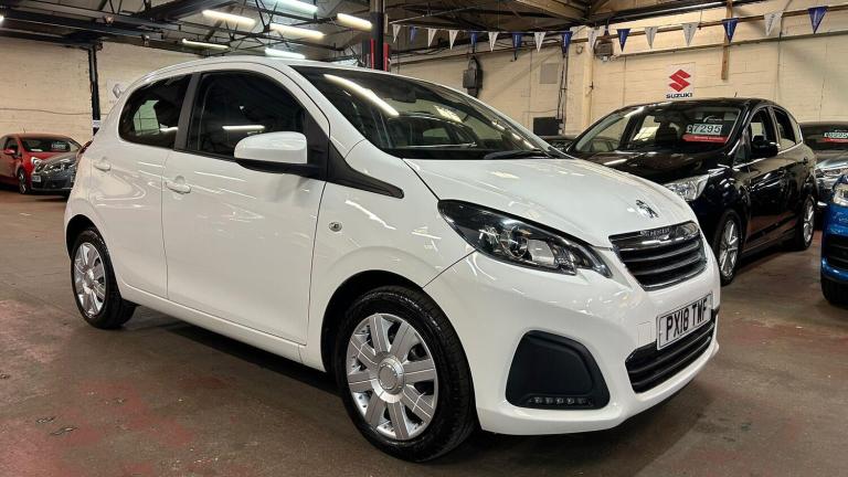 2018 Peugeot 108 1.0 Active Euro 6 5dr HATCHBACK Petrol Manual