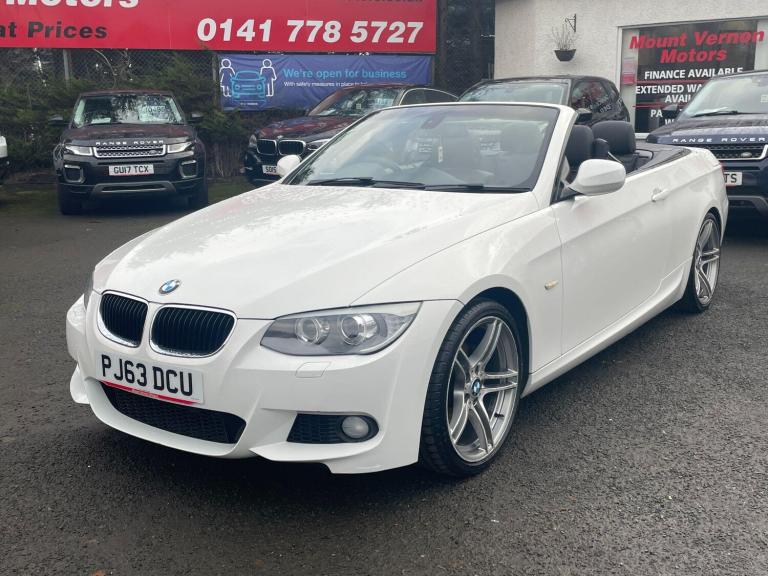 2013 BMW 3 Series 320d M Sport 2dr Step Auto CONVERTIBLE DIESEL Automatic