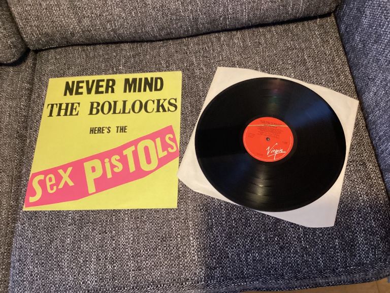 Sex Pistols Never Mind The Bollocks LP record Misprint! 
