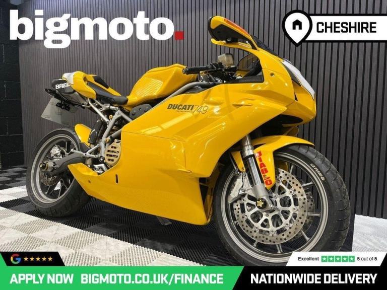 2004 04 DUCATI 749 FINANCE SPECIALISTS APPLY NOW