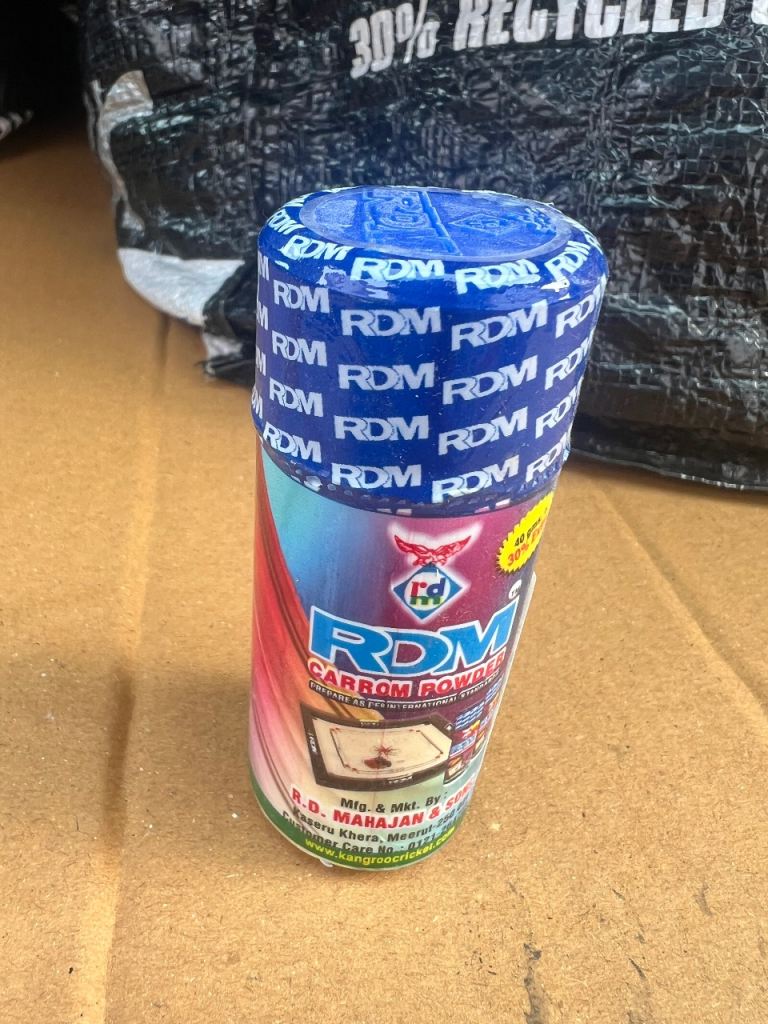 RDM Carrom Powder – Brand New, Sealed