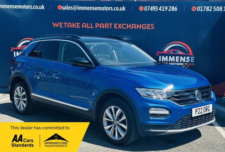 2019 Volkswagen T-Roc 1.0 TSI Design 5dr HATCHBACK PETROL Manual