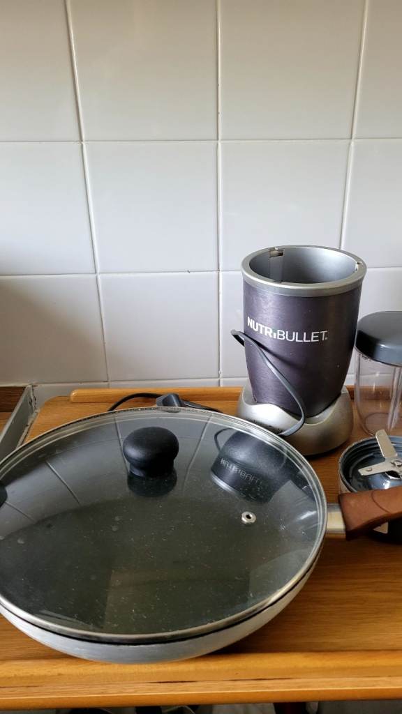 Car boot sale items pan coffee machine kettle nutri bullet blender toys ferari car books