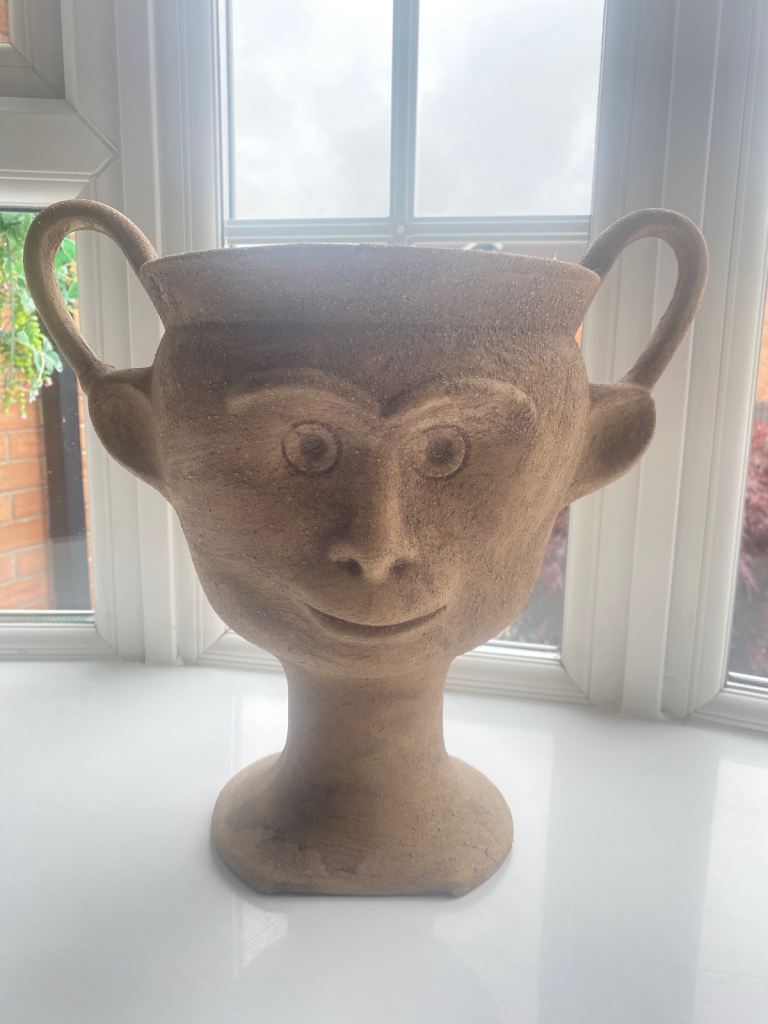 DAY HOME SCANDINAVIAN CERAMIC DESIGNER ECLECTIC AUTHENTIC CLAY HEAD RRP £147