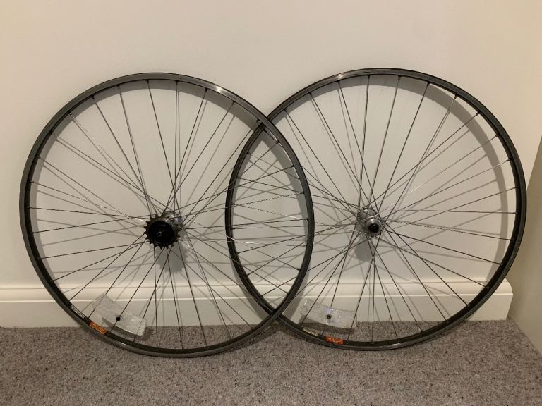 Vintage Campagnolo / Mavic MA40 Red Label Single Speed Bicycle Wheels (Size 700)