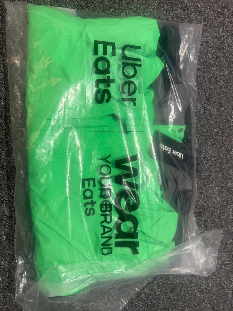 Uber Eats Jacket New *L