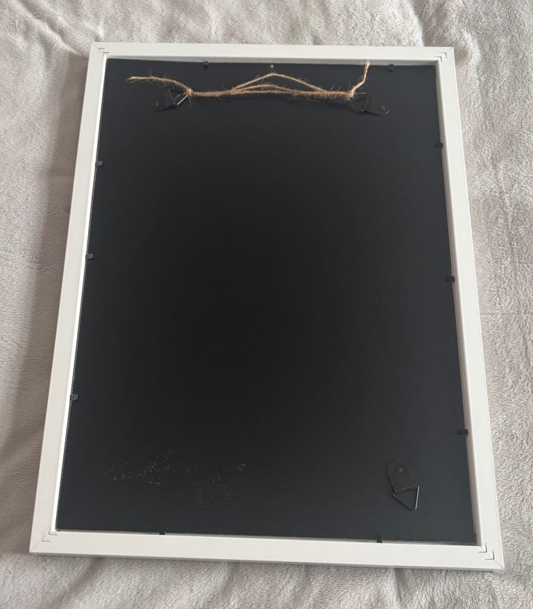 Lovely Picture In White Glass Picture Box Picture Frame 30 x 40 CM | in ...