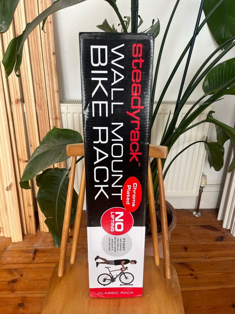 Steadyrack vertical wall mount bike rack