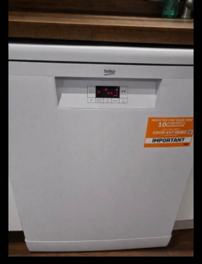 BEKO Dishwasher - fully working - still under warranty