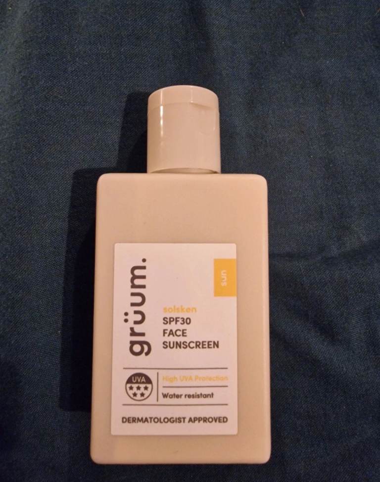 Grüum - SPF30 Face Sunscreen 50ml - Water resistant