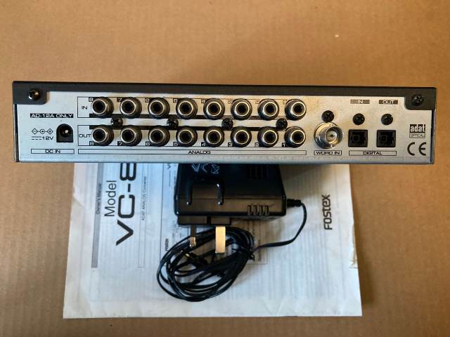 Fostex VC-8 ADAT optical-to-analog and analog-to-digital converter