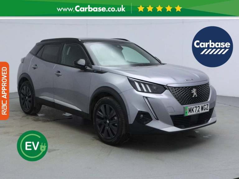2022 Peugeot E-2008 50kWh GT Premium SUV 5dr Electric Auto (7kW Charger) (136 ps) SUV ELECTRIC Au...