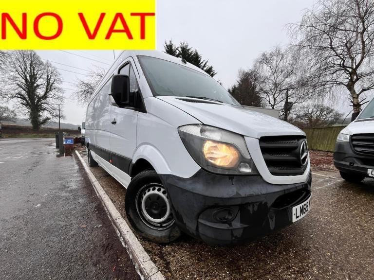 2015 Mercedes-Benz Sprinter 2.1 313 CDi Panel Van RWD L3 H3 (NO VAT) PANEL VAN Diesel Manual
