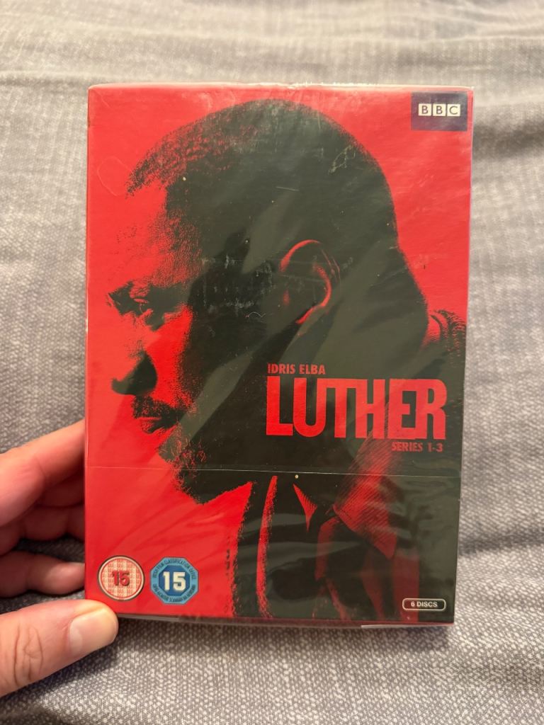 Luther Series 1-3 DVD Box Set – Brand New, Sealed