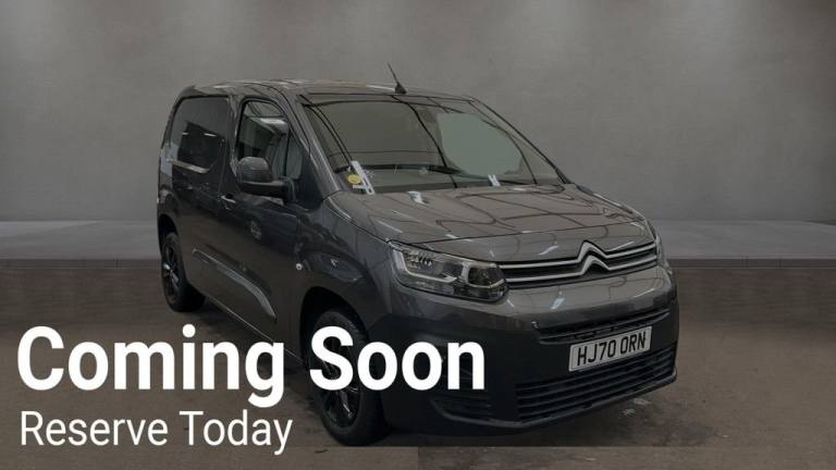 2020 70 CITROEN BERLINGO 1.5 BLUEHDI 1000 DRIVER M NO VAT VAN EAT8 EURO 6 (S/S) 