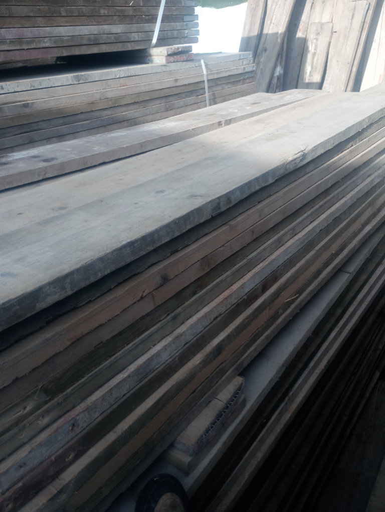 Reclaimed scaffold boards