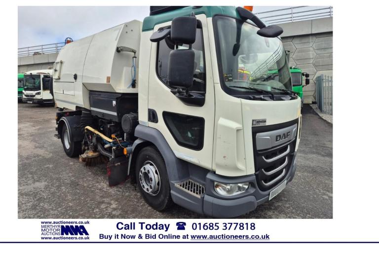 2019 DAF TRUCKS LF 180 FA 4X2 12TON JOHNSTON BODY SWEEPER (EURO 6). -------------------------- NA...