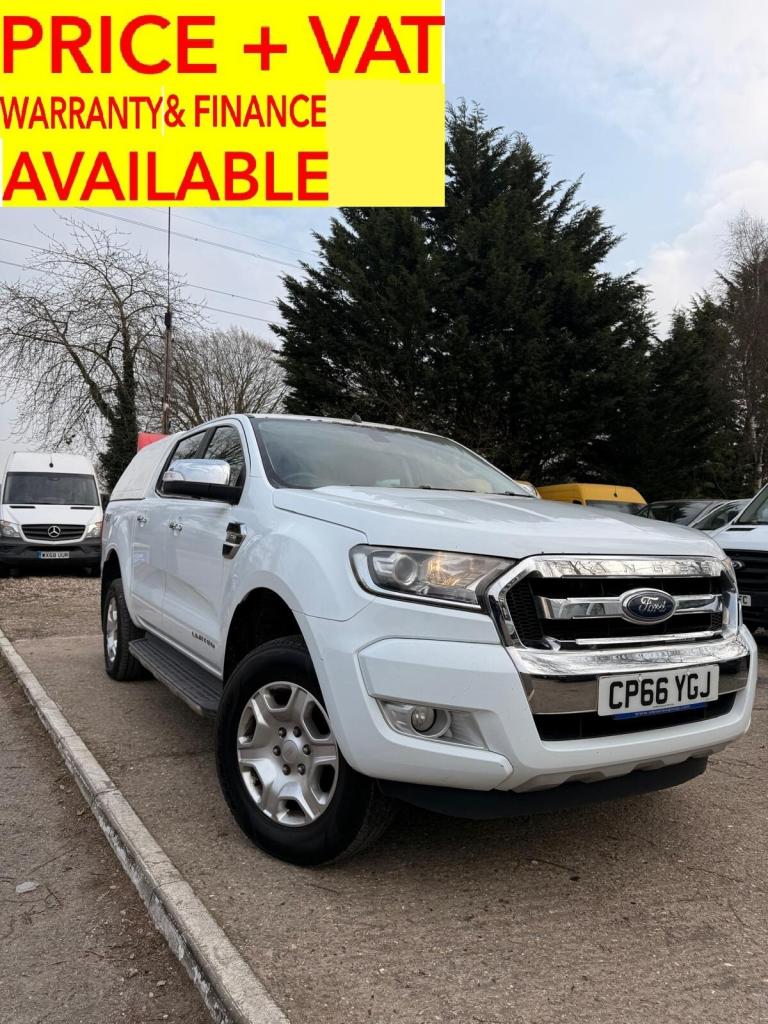 2017 Ford Ranger 2.2 TDCi Limited Durashift 4WD Euro 6 (AUTO) PICK UP Diesel Automatic