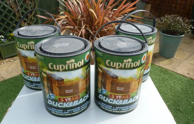 CUPRINOL Ducksback, Fence & Shed Paint.