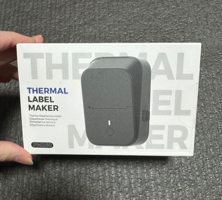 PM260 Label Maker Machine with Tape