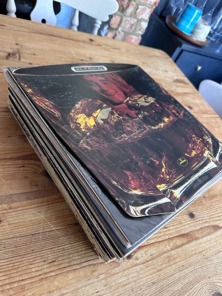 26 x  Rock & Pop Vintage Vinyl Record Collection Joblot. Rod Stewart, Kate Bush