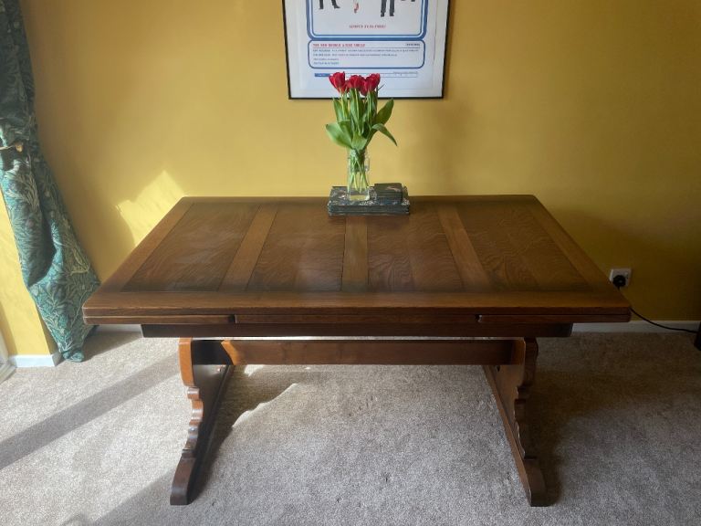 Solid Wood Extendable Dining Table