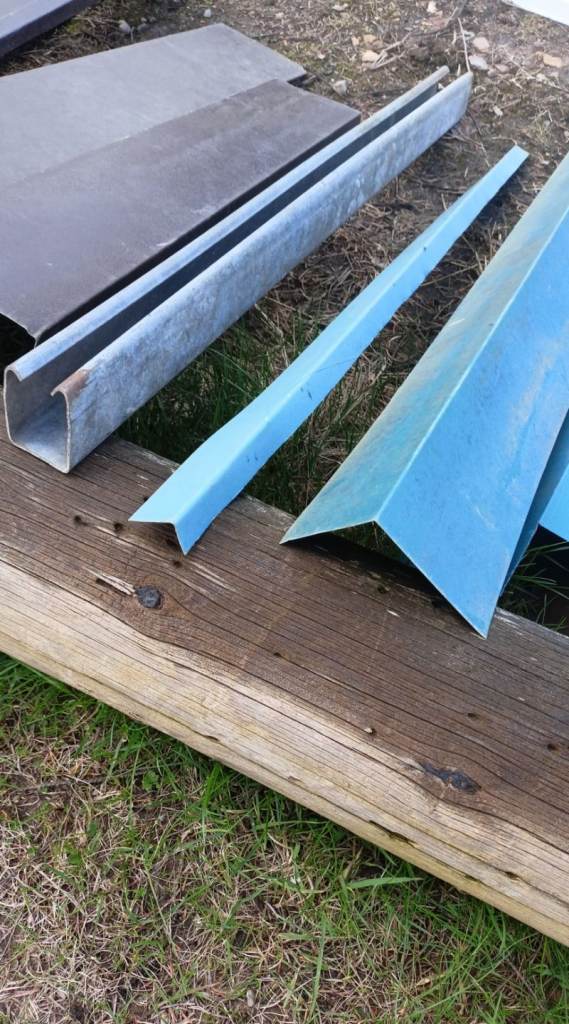 Metal Flashings - Roof Peak Flashings