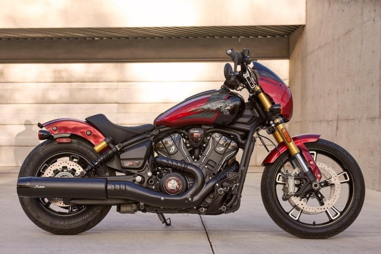 **IN STOCK** BRAND NEW 2026 INDIAN 101 SCOUT - SUNSET RED METALLIC