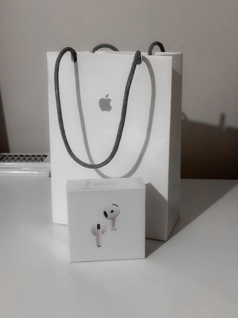 image for AppIe pods 4th gen with anti noise cancellation 