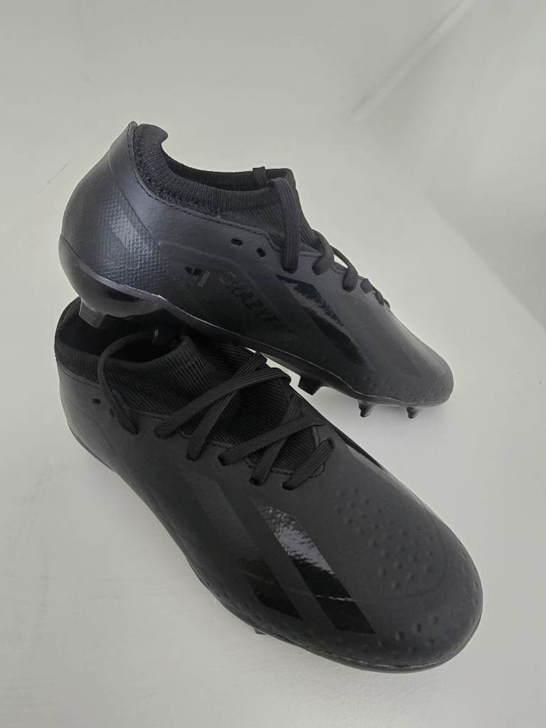 Adidas Crazy Fast 4 Black Football Boots In Uk Size 3