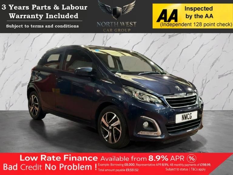 2016 Peugeot 108 1.2 PureTech Allure Hatchback 5dr Petrol Manual Euro 6 (82 ps) ***DRIVE AWA Hatc...