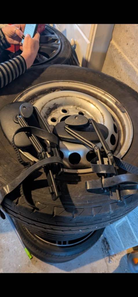 Caravan towing mirrors pair