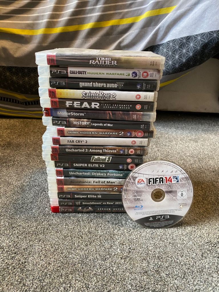 19 Sony PlayStation 3 PS3 PAL Games Bundle Collection Most CIB 1 Factory Sealed