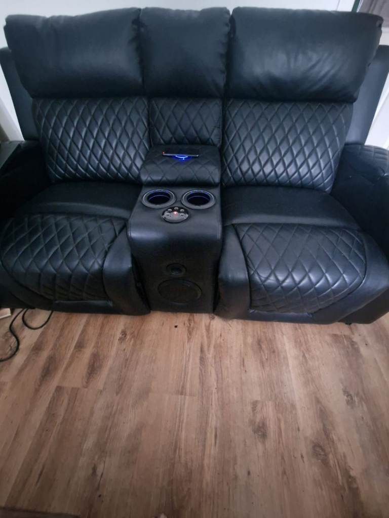 2x 2 seater leather sofas. 650 for each