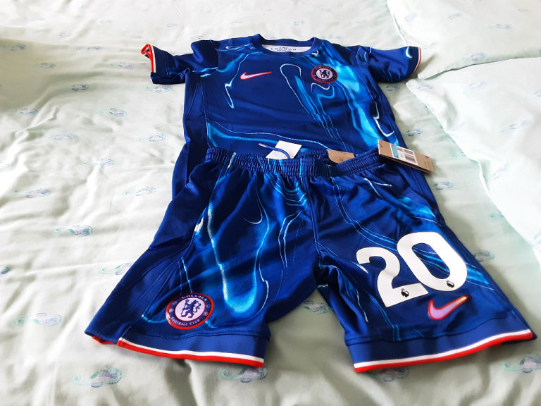 BOYS CHELSEA KIT 2024 TO 2025 SEASON