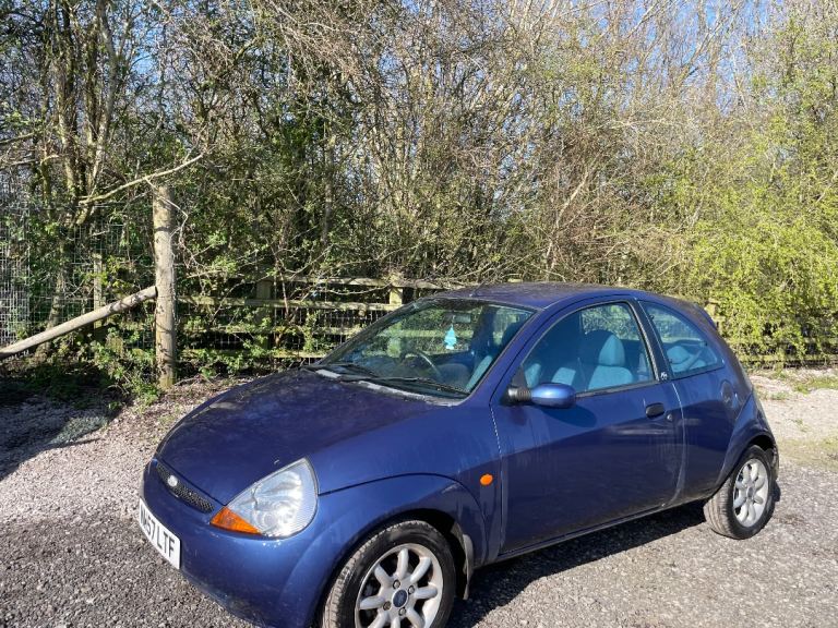 FORD KA 1.3 ZETEC CLIMATE 57 REG BLUE 3 DOOR GENUINE 46850 MOT DECEMBER 9TH 2026 SERVICE HISTORY