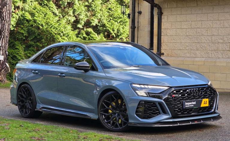 2022 Audi A3 2.5 RS 3 Carbon Black TFSI Quattro Semi-Auto 4WD 4dr Saloon Petrol Automatic