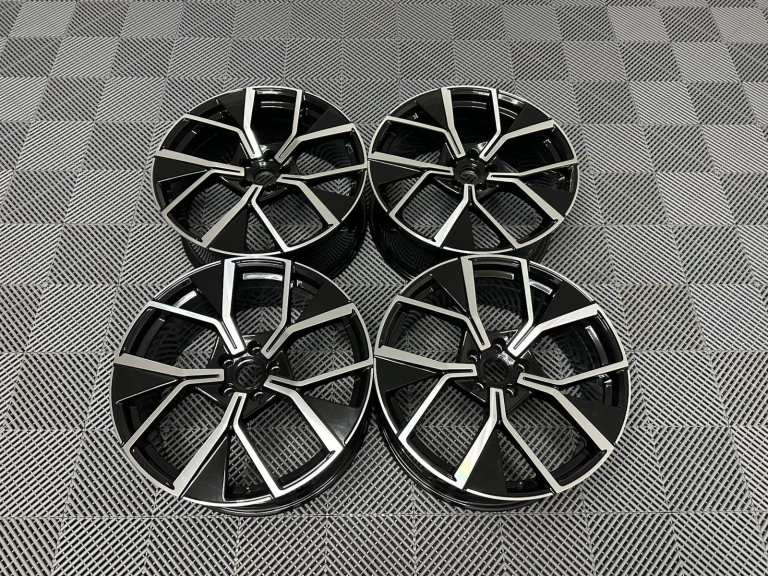 19 20" Inch Vw Leeds Style Alloy Wheels Golf MK6 MK7 MK8 Audi A3 Q3 Caddy Skoda Octavia 5x112