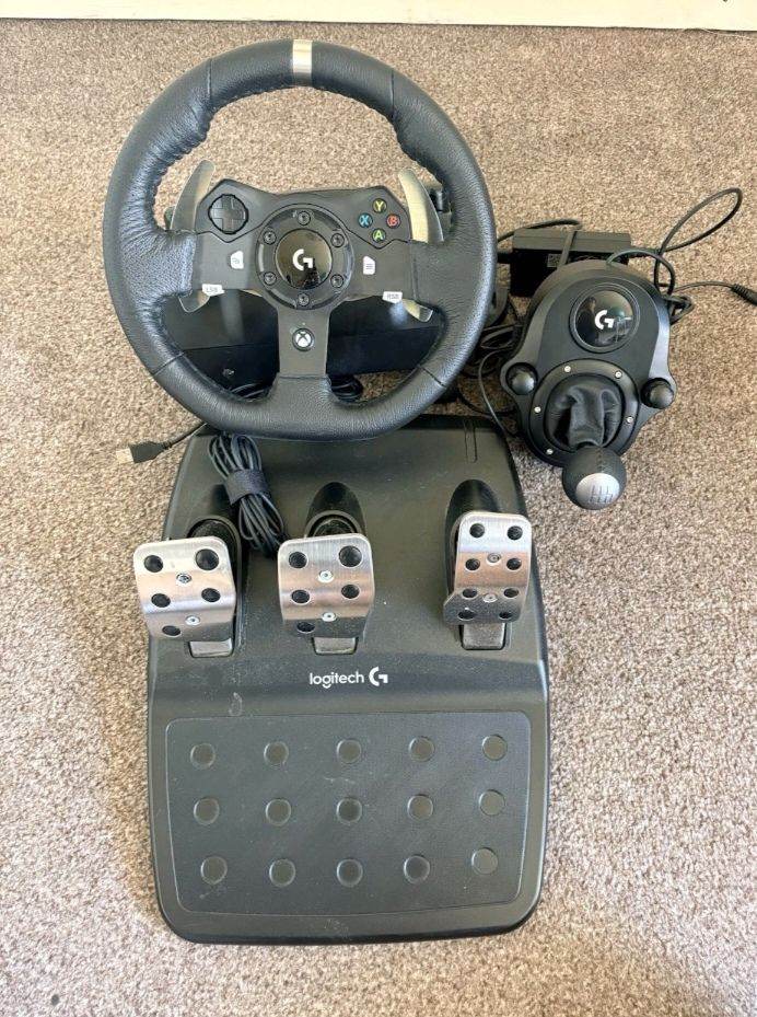Logitech g920 wheel and shifter 