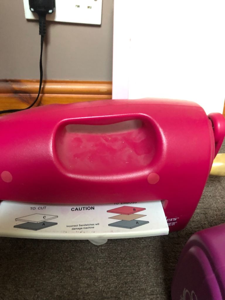 Spellbinder grand calibre die cutter and roller press