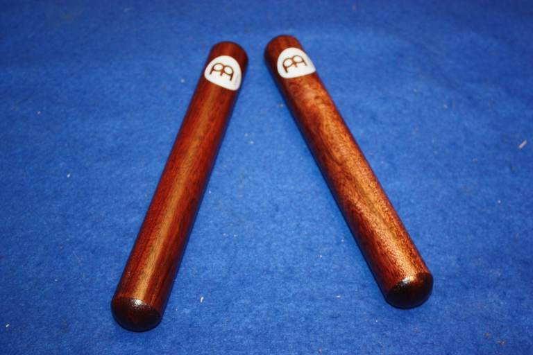 Meinl Claves Dark Brown Varnished 8 inches Long x 1 inch Diameter ~ Like New Condition ~ £15 ono